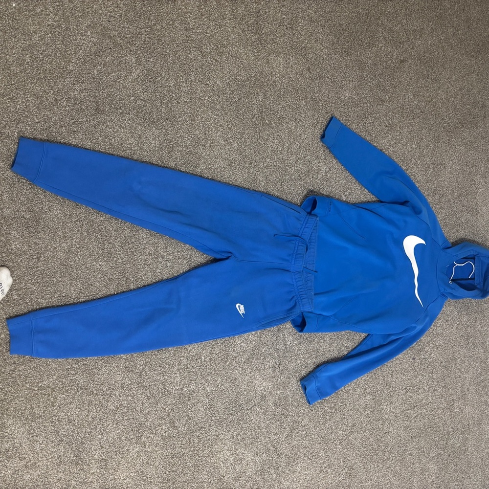 Blue Nike tec combo
